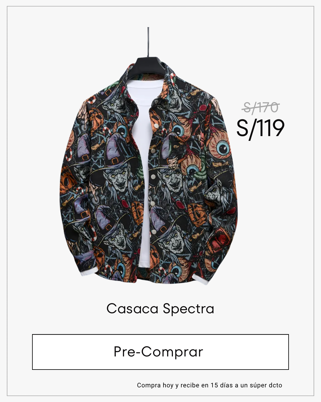 Pre Venta Casaca Spectra