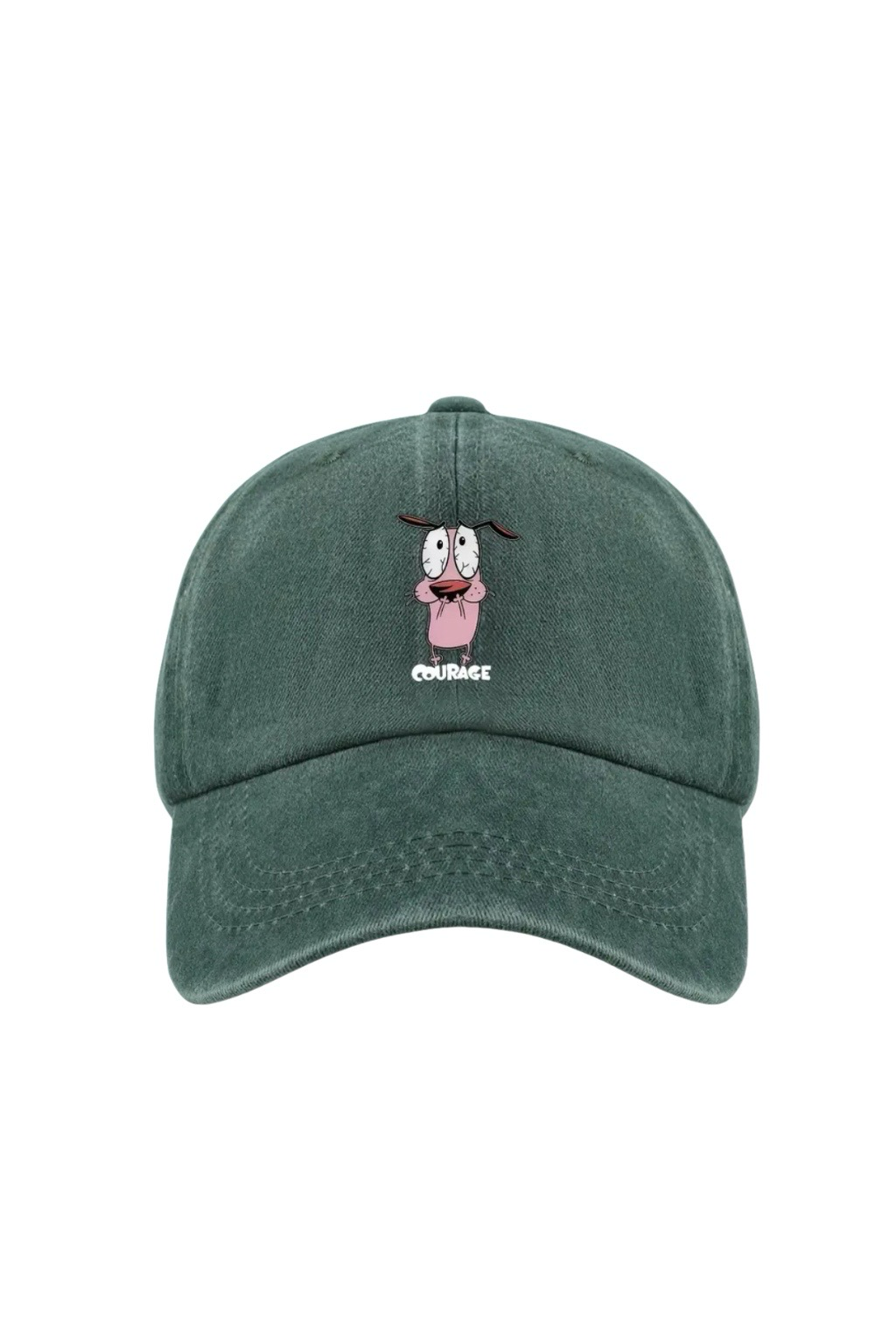 Gorra verde “Courage the Cowardly Dog”