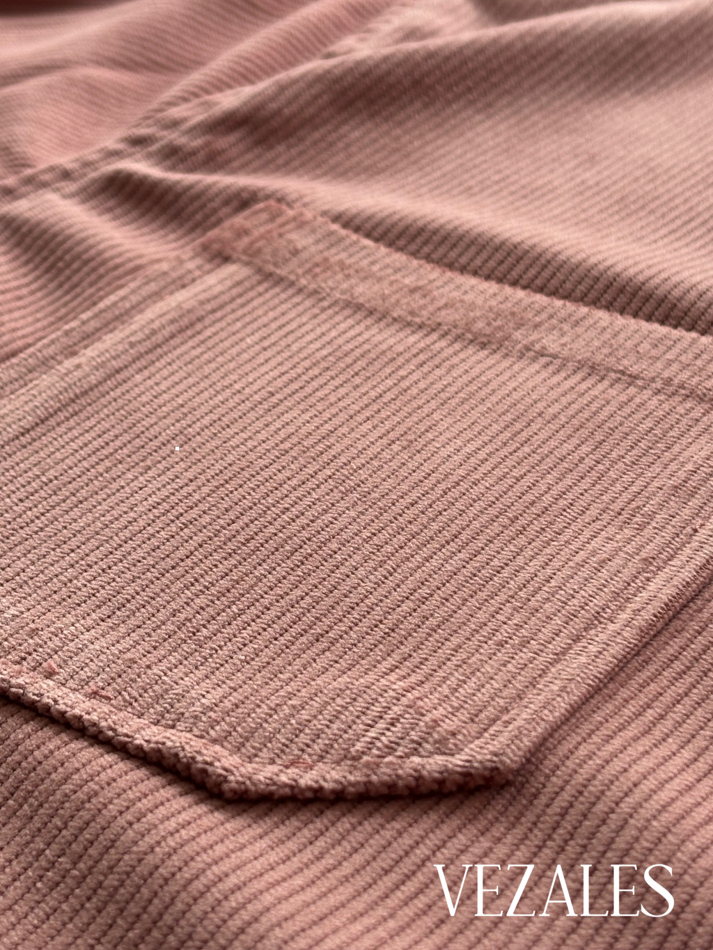 Camisa tipo denim Terracota Rosada