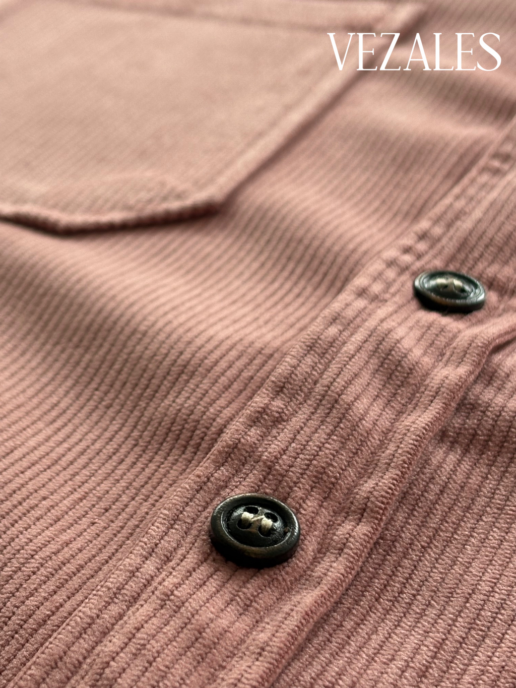 Camisa tipo denim Terracota Rosada