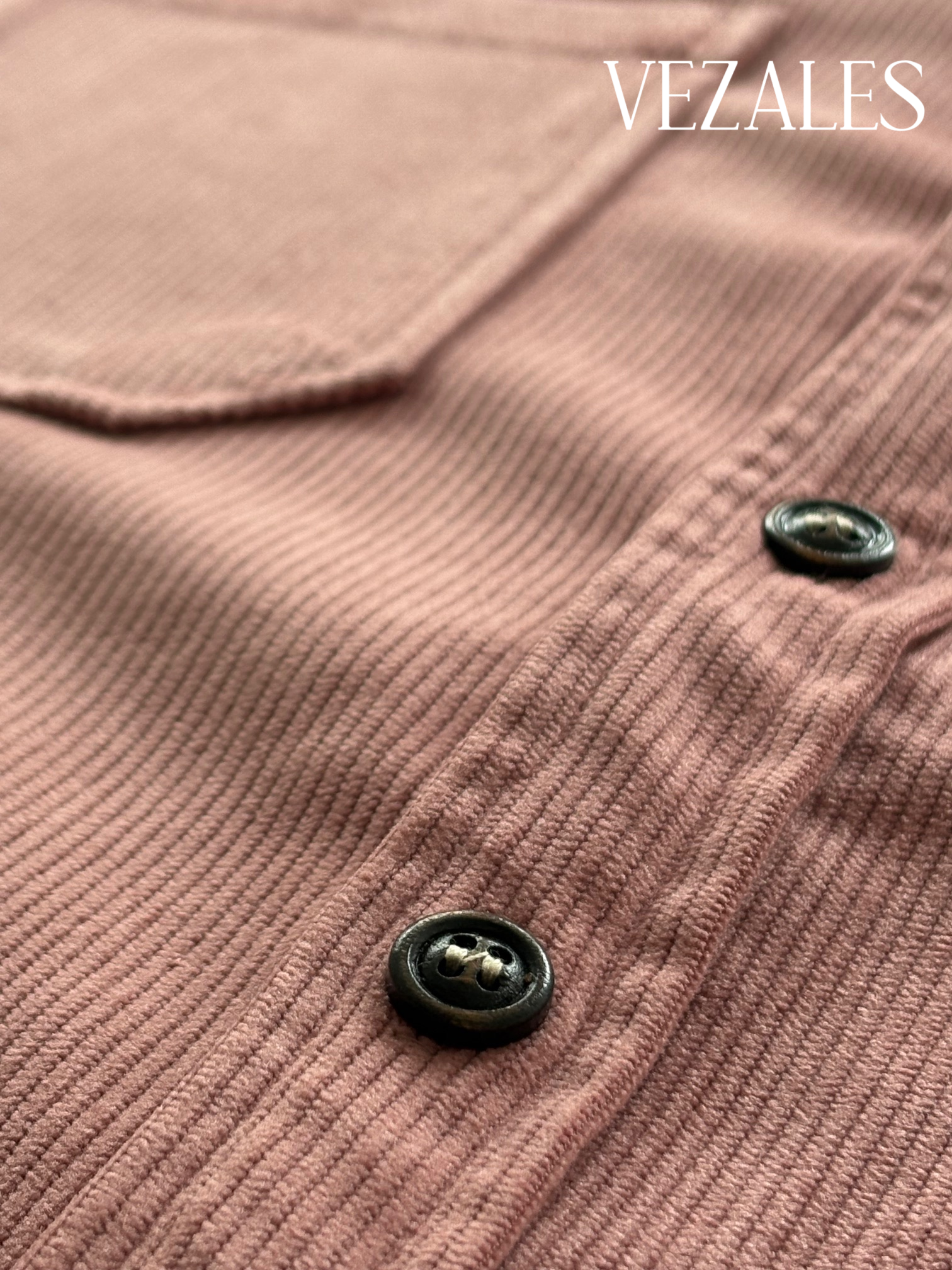 Camisa tipo denim Terracota Rosada