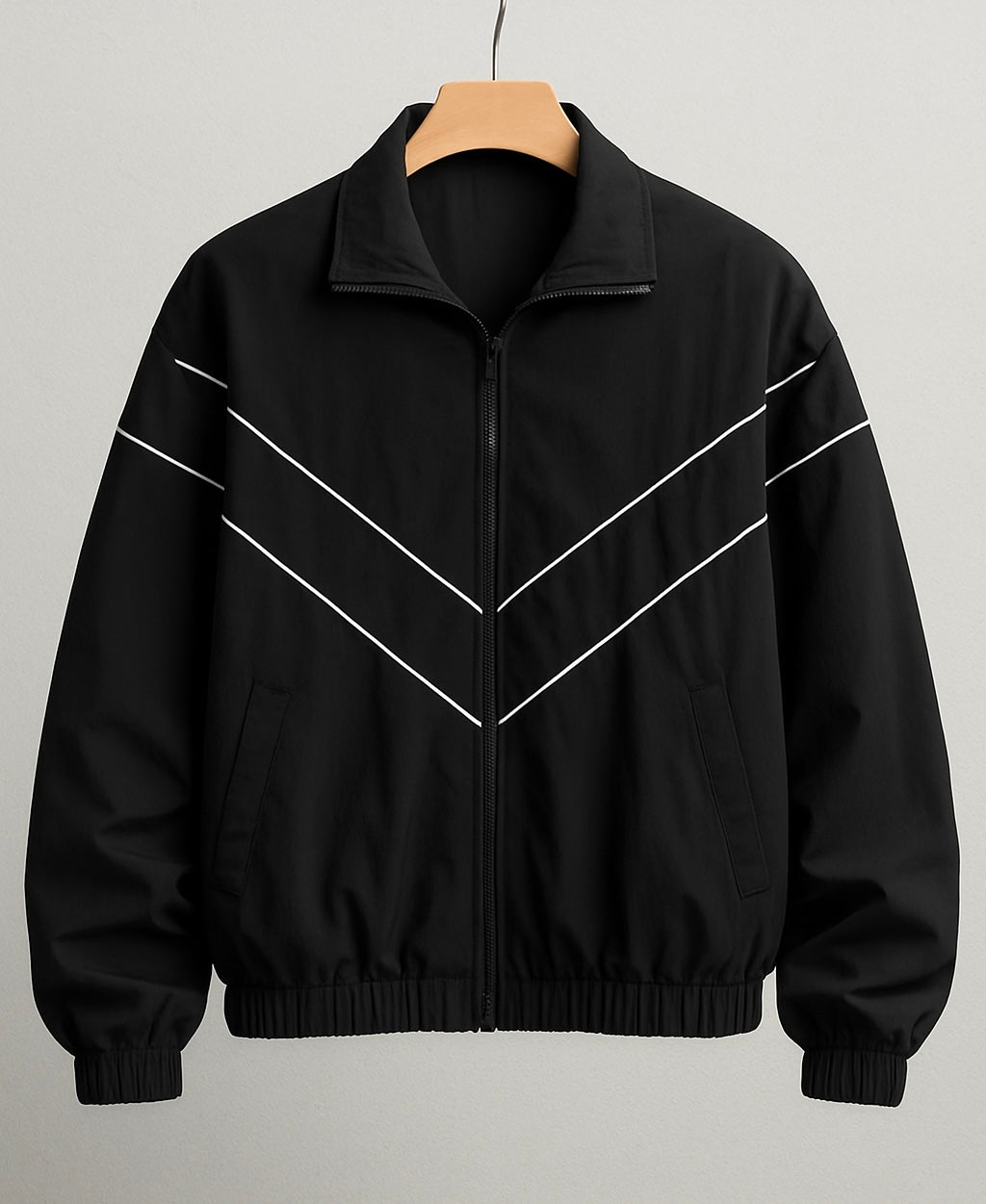 Casaca Retro Black Line