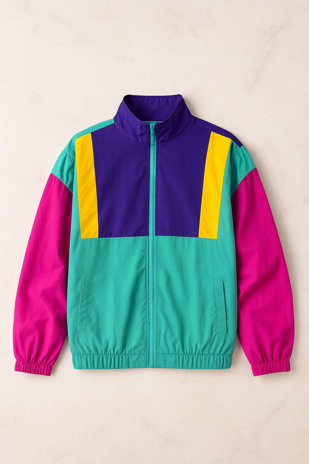 Preventa Casaca Retro Colorblock – Edición 90s