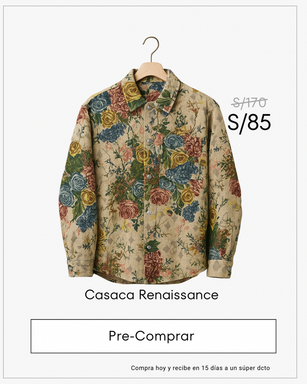 Preventa Casaca Renaissance