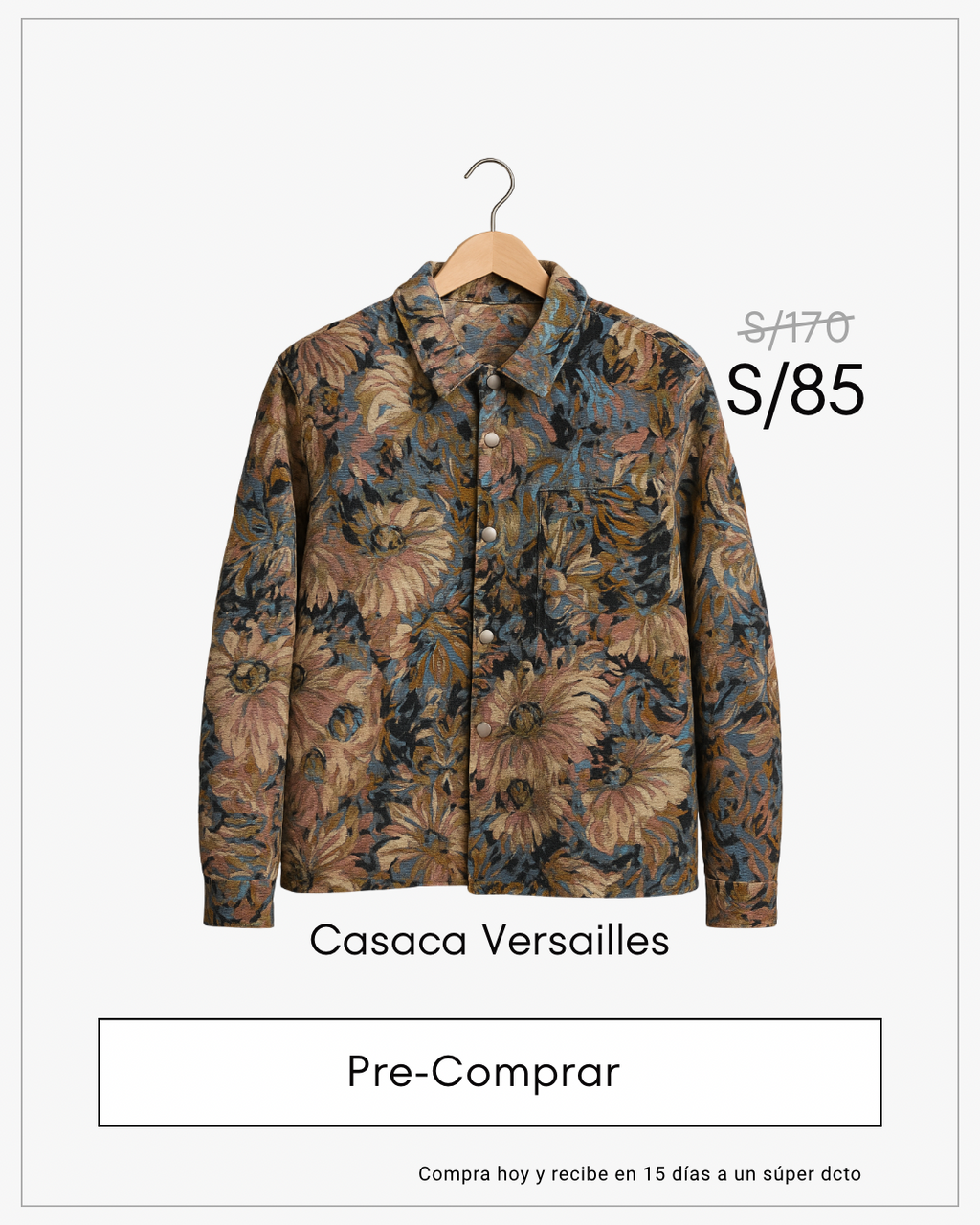 Preventa Casaca Vesailles