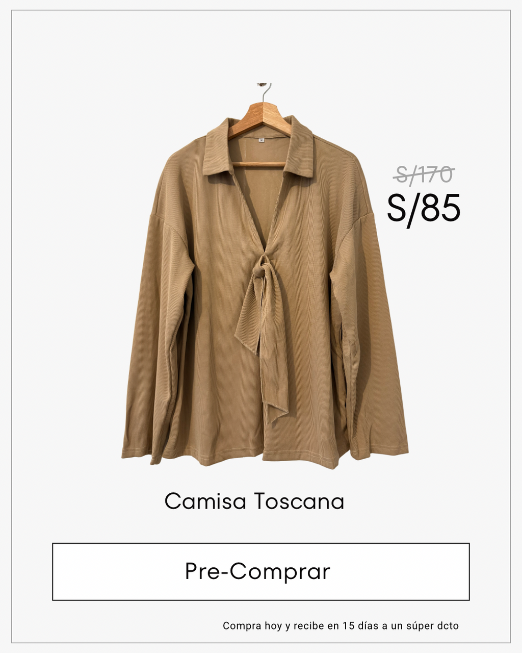 Camisa Toscana