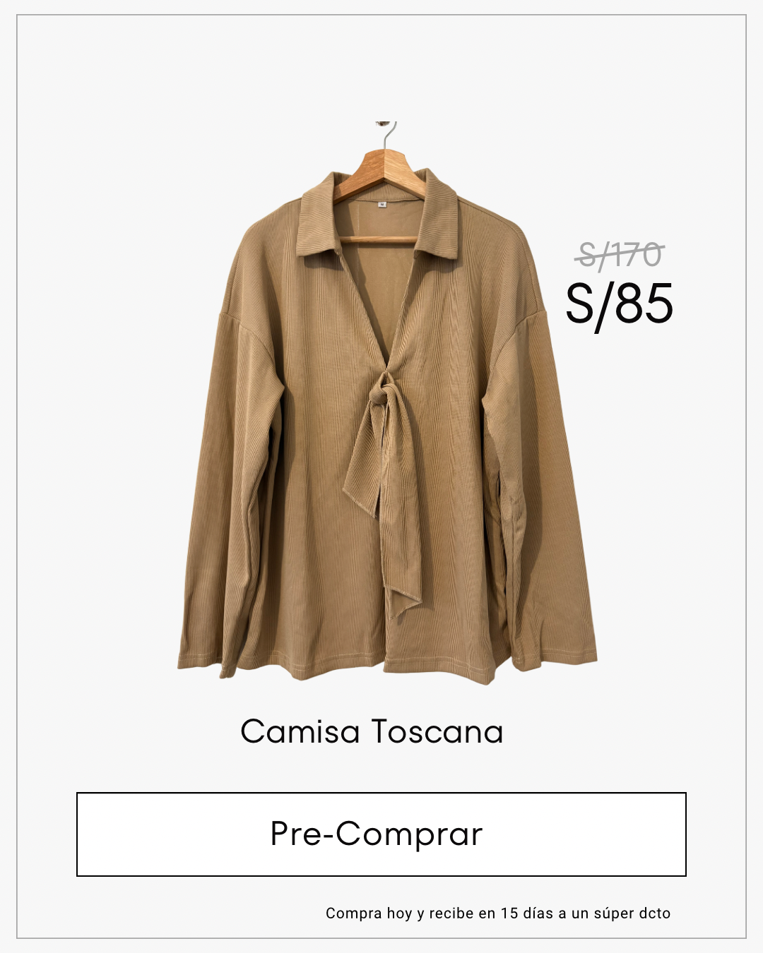 Camisa Toscana