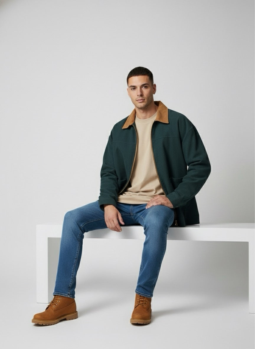 Casaca Mónaco Verde Bosque