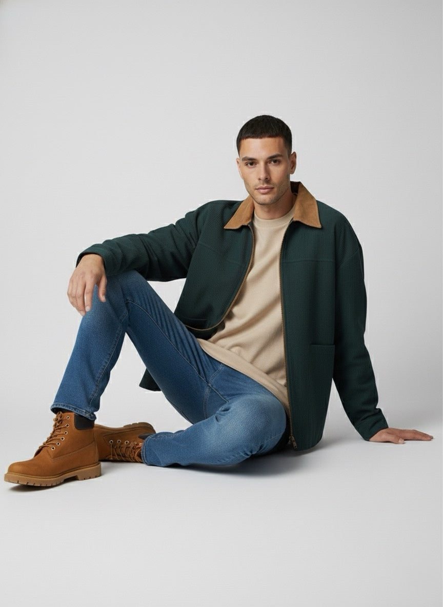 Casaca Mónaco Verde Bosque