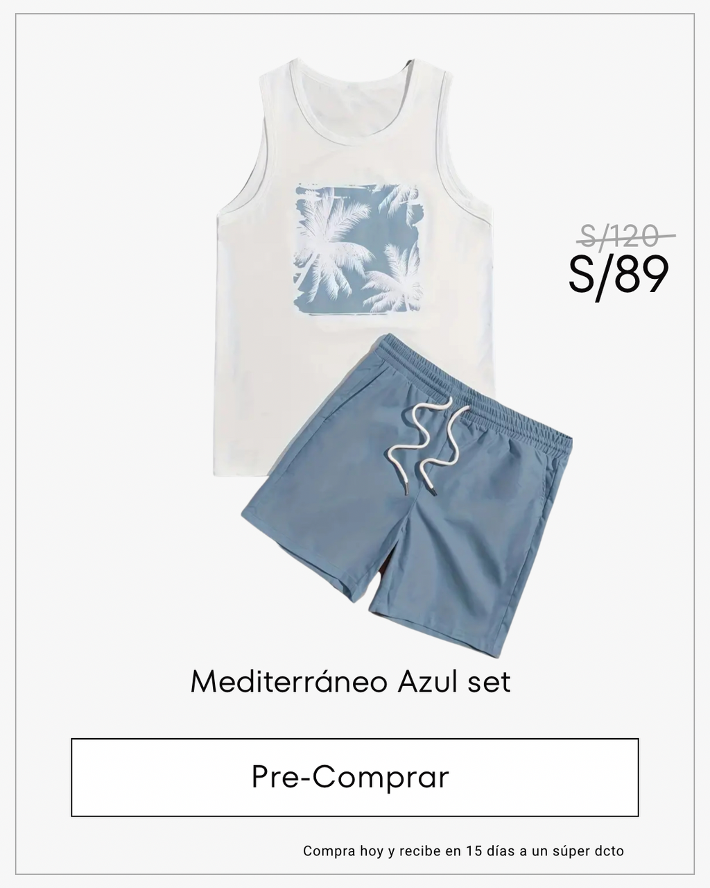 Mediterráneo Azul Set