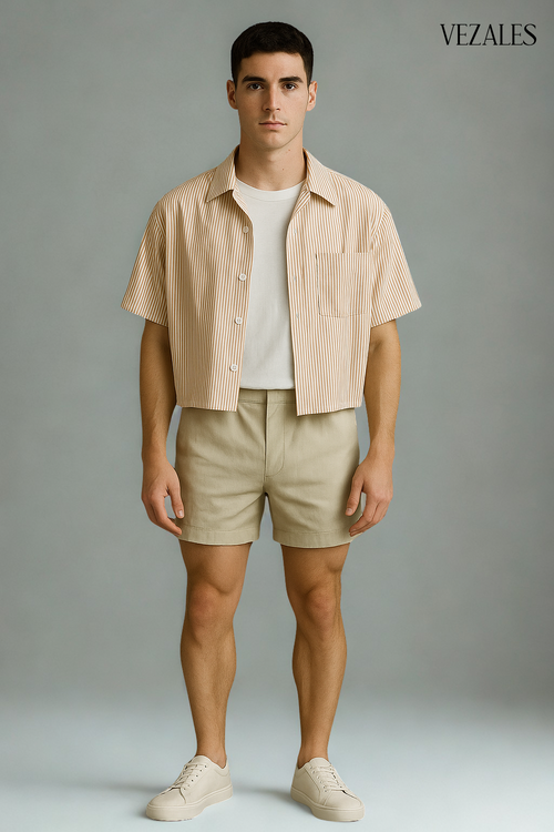 Camisa Boxy Fit a Rayas – Verano & Estilo Casual