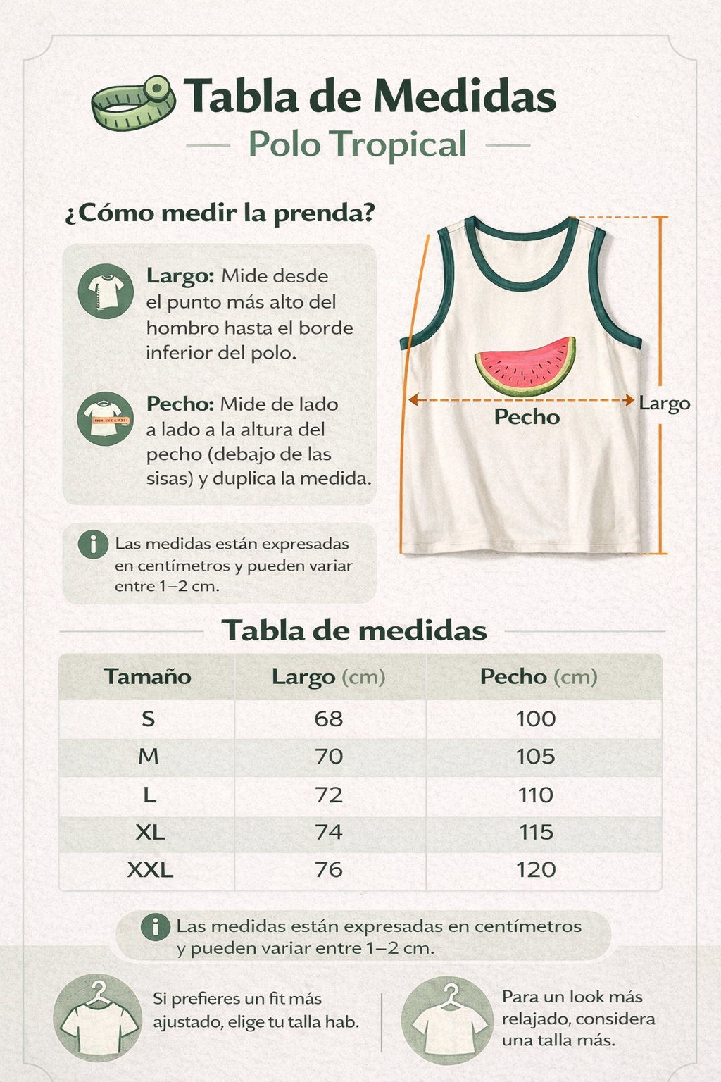 Polo Tropical - Preventa (Entrega 15 días hab)