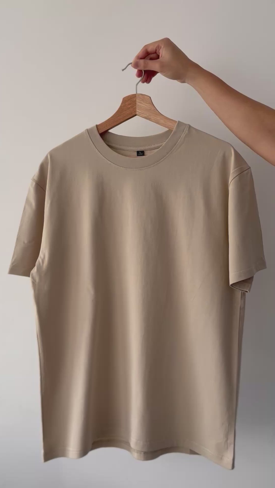 Conjunto Casual Beige & Verde Macha – 100% Algodón