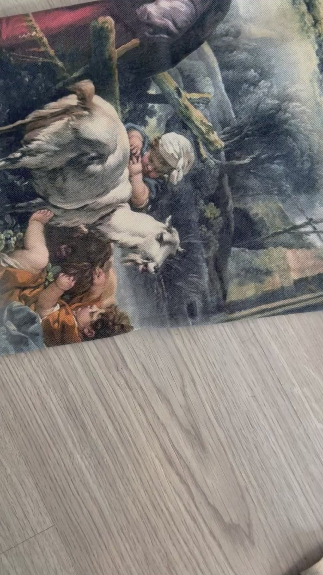 Pre-venta Pantalón wide leg artístico