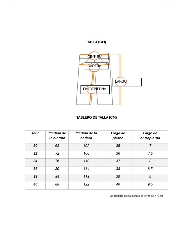 Short Barroco playa – Ligero & Versátil